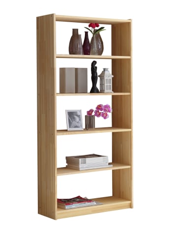 TICAA Standregal Bücherregal H179cm in Natur