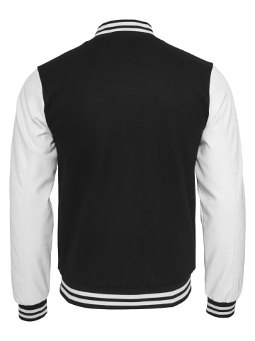 Urban Classics College Jackets in blk/wht