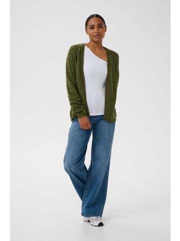 Kaffe Strickjacke KAemria Regular fit in Ivy Green