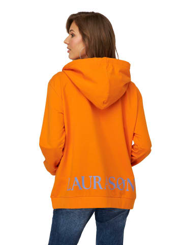 LAURASØN Sweatshirt in neon orange