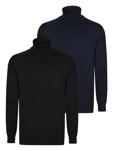 Felix Hardy Pullover Set in Schwarz-Navy