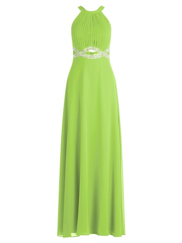 Vera Mont Abendkleid mit Plissee in Fresh Lime