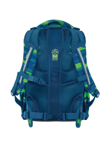 Coocazoo Joker Rucksack 42 cm in lime stripe