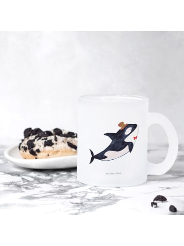 Mr. & Mrs. Panda Tee Tasse Orca Zylinder ohne Spruch in Transparent