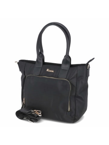 Kaerlek Handtasche in schwarz