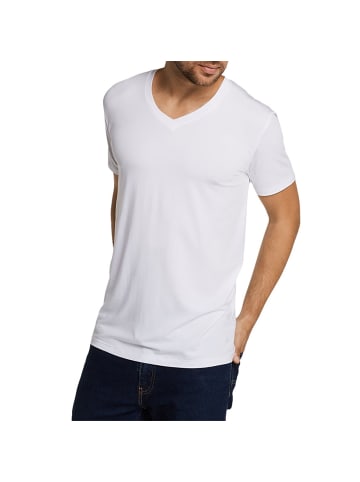 Bamboo Basics T-Shirt 2er Pack in Weiß
