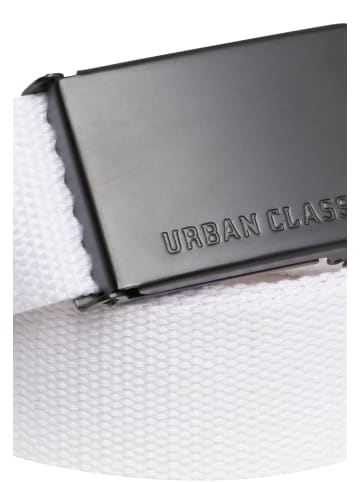 Urban Classics Urban Classics Gürtel in white/black