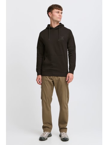 INDICODE Kapuzenpullover IDAlbine 55719MM stylischer Kapuzenpullover in Schwarz