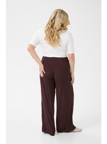 KAFFE curve Casual Hose KCalia Loose fit in Fudge