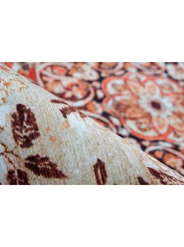Arte Espina Kurzflor Teppich Galaxy 102 in orange - beige - rechteckig