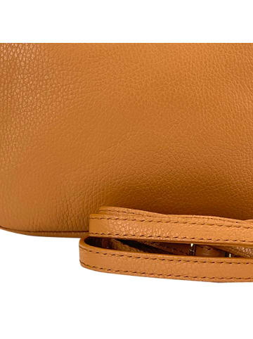 Florence Florence Umhängetasche Leder hellbraun, tan ca. 22cm