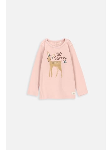 Coccodrillo Baumwoll-T-Shirt in rosa