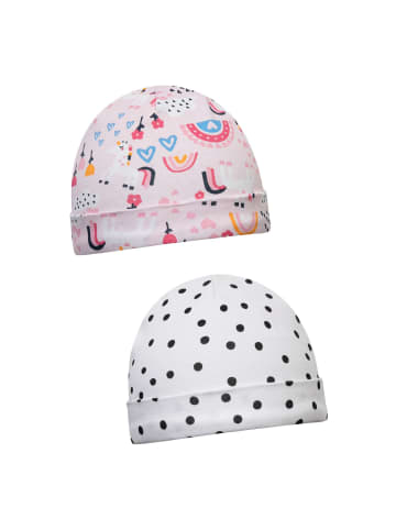 Minoti 2er-Set: Beanies Loved 5 in pinkmeliert