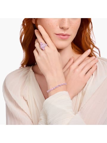 Thomas Sabo Ring in silber, pink