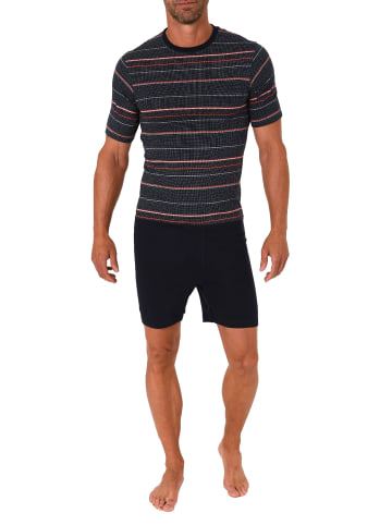 NORMANN Pflegeoverall kurzarm Reißverschluss - 47490 in marine