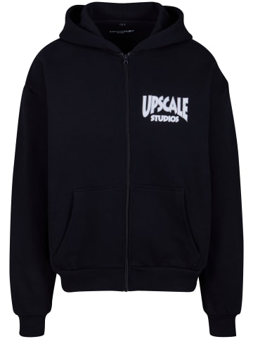 Mister Tee Mister Tee Unisex Upscale Studios Ultra Heavy Oversize Zip Jacket in black