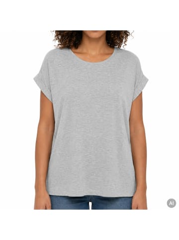 ONLY Moster Short Sleeve O-Neck T-Shirt Jersey in Hellgrau