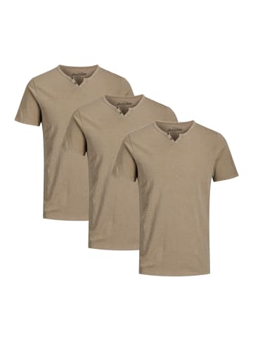 Jack & Jones T-Shirt Split in Crockery