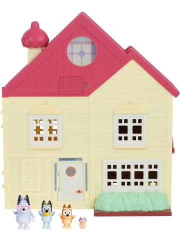 Moose Bluey Licht- und Klangspielhaus Spielzeugkiste Puppenhaus Figuren 6 – 8 cm 3+