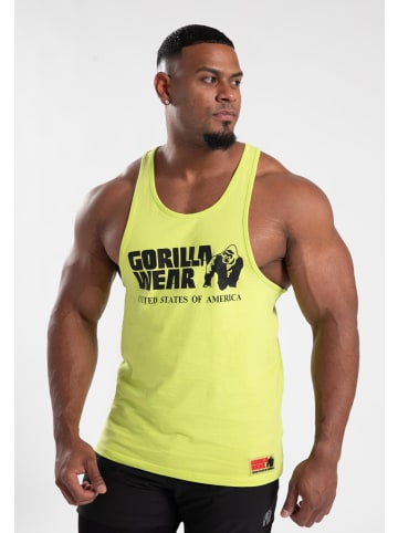 Gorilla Wear Klassisches Tanktop – Wild Lime