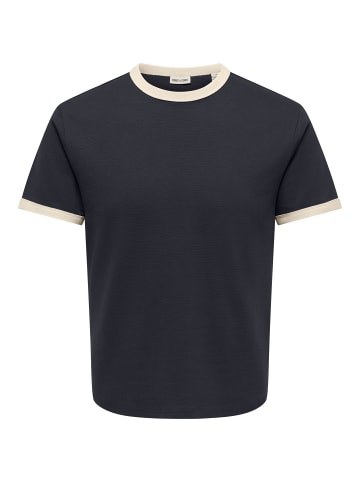 ONLY & SONS T-shirt in Dark Navy