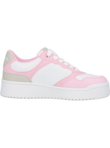 Guess Schnürschuhe in white/pink