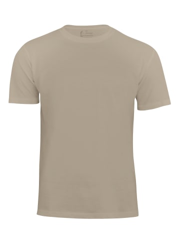 Cotton Prime® 5er Pack T-Shirt O-Neck - Tee in Beige