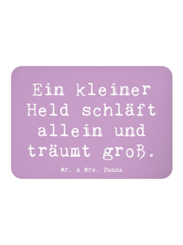 Mr. & Mrs. Panda Magnet Spruch Alleine schlafen lernen mit Spruch in Lavendeltraum
