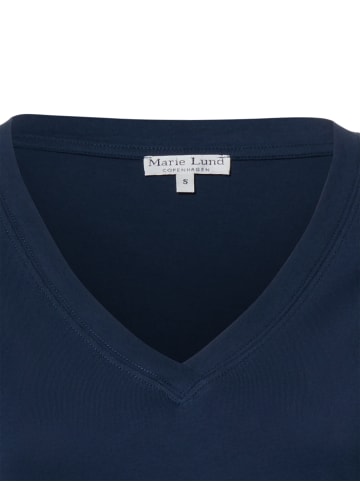 Marie Lund Shirt in indigo - 0008