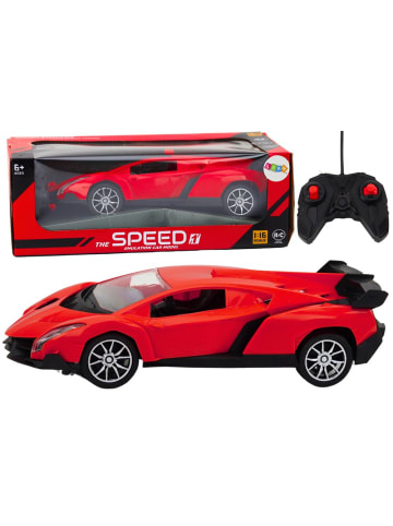 Wisam Ferngesteuerter Sportwagen, rot, 1:16 RC-Car