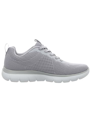 Skechers Sportlicher Slipper in grau