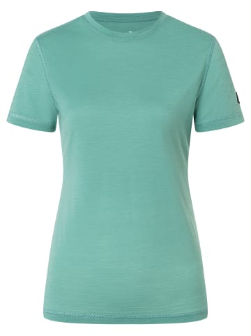 super.natural Merino T-Shirt SIERRA140 TEE in Petrol