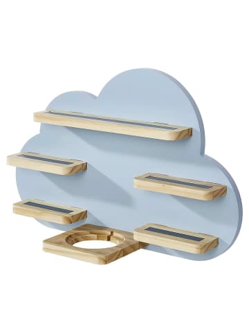 home24 Regal für Hörfiguren WOLKE in Hellblau