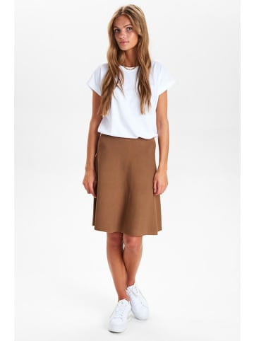 NÜMPH Midirock für Damen in braun