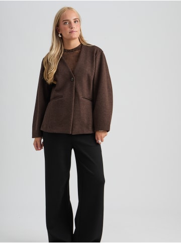 Peppercorn Blazer in Java Brown Melange