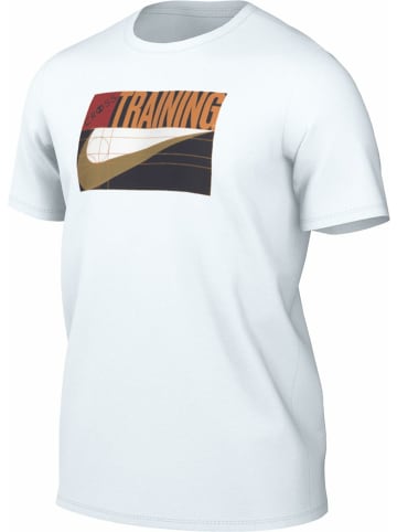 Nike Rundhals T-Shirt für Herren in weiß