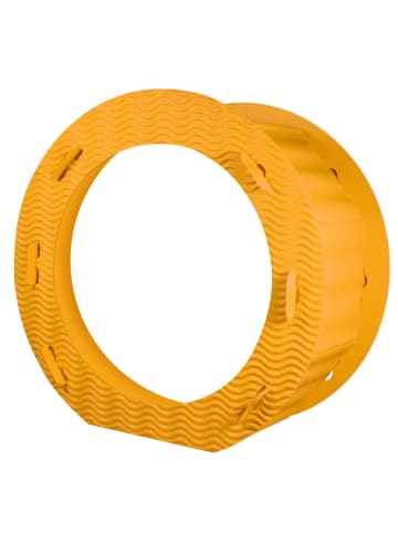 URSUS Runde Laternen 3D-Wellpappe, Sonnengelb, 21cm, 10Stk. - ab 3 Jahren