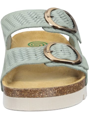 Dr. BRINKMANN Klassische Pantoletten in grün