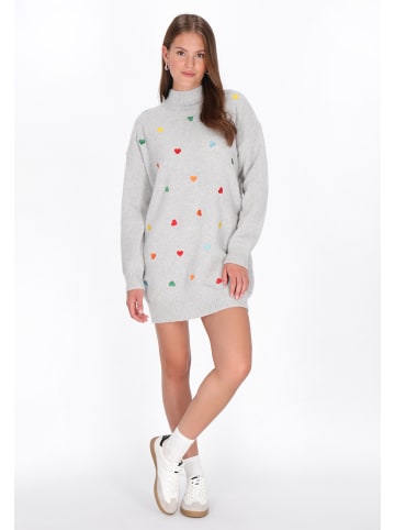 myMo Women Dress in grey melange