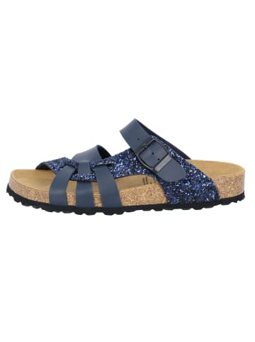 Lico Pantolette "Bioline Gleam" in Blau