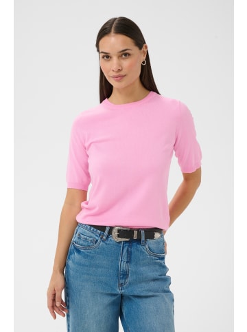 Kaffe Strickpullover KAlizza Regular fit in Pink Frosting