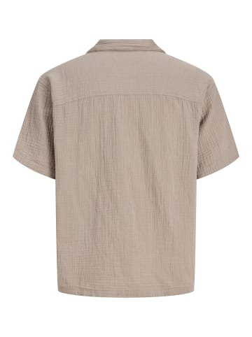 Jack & Jones Hawaii-Hemd in Vintage Khaki