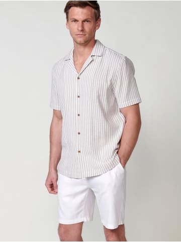 KOROSHI KurzÃ¤rmliges hemd. in beige