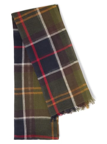 Barbour Schal Welton Tartan in khaki mehrfarbig - 0001