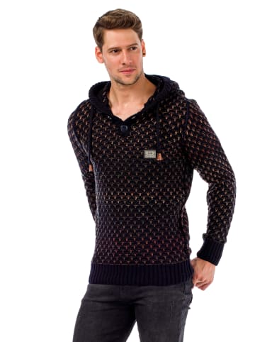 Cipo & Baxx Kapuzenpullover in Brown