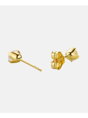 Vanlere Ohrringe aus 375 Gelbgold mit Zirkonia