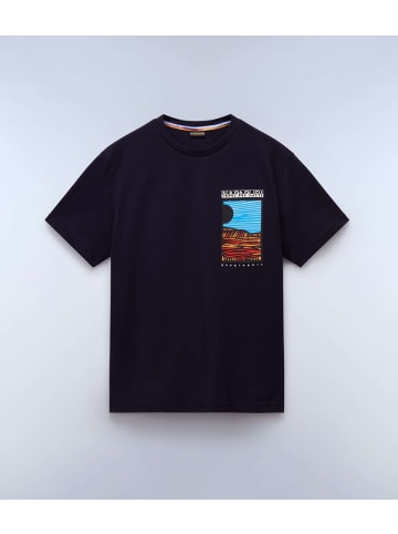 Napapijri T-Shirt "S-Valdor Ss" in Blau