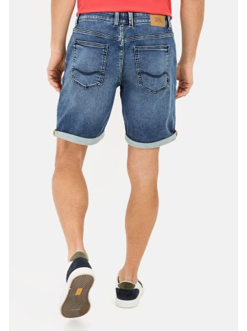 Camel Active fleXXXactive® Jeansshorts im Regular Fit in Blau