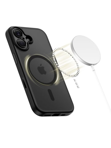 TechProtect Tech Protect Magpeak CC Case kompatibel mit iPhone 17 Mattschwarz in Schwarz