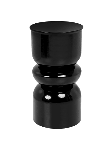 Beliani Beistelltisch PAGE in Schwarz - (W) 31 x (H) 58 x (L) 31 cm